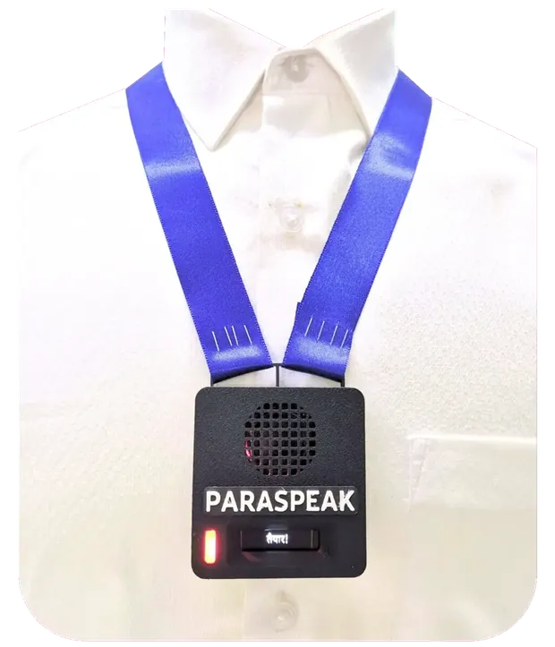 Paraspeak device